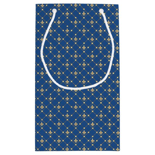 Fleur de Lis-symbool Klein Cadeauzakje (Achterkant)