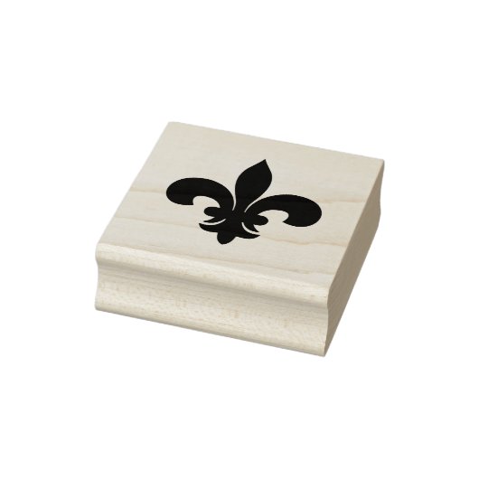 Fleur de Lis-symbool Rubberstempel (Stempel)
