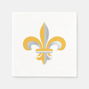 Fleur de Lis-symbool Servet