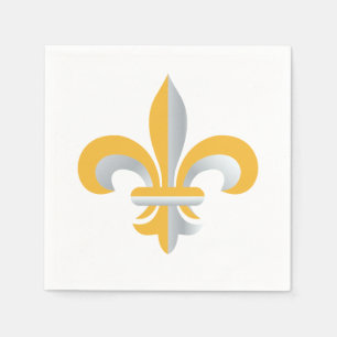 Fleur de Lis-symbool Servet
