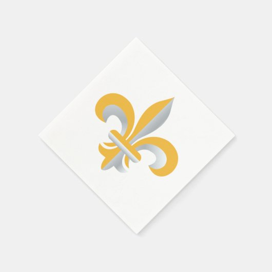 Fleur de Lis-symbool Servet (Hoek)