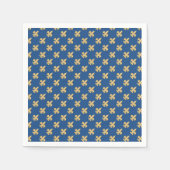 Fleur de Lis-symbool Servetten (Voorkant)