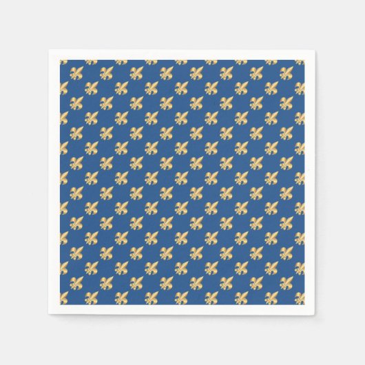 Fleur de Lis-symbool Servetten (Voorkant)