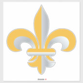 Fleur de Lis-symbool Sticker (Vel)