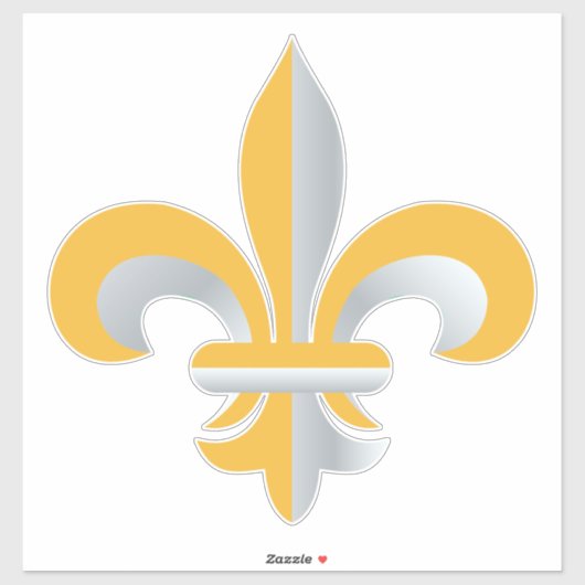 Fleur de Lis-symbool Sticker (Vel)