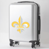 Fleur de Lis-symbool Sticker (Koffer)