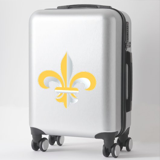 Fleur de Lis-symbool Sticker (Koffer)