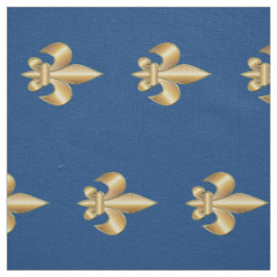 Fleur de Lis-symbool Stof