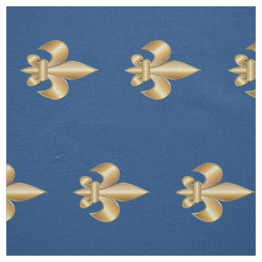 Fleur de Lis-symbool Stof (Swatch)