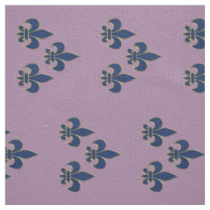 Fleur de Lis-symbool Stof