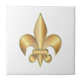 Fleur de Lis-symbool Tegeltje (Voorkant)