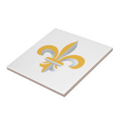 Fleur de Lis-symbool Tegeltje (Zijkant)