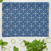 Fleur DE Lis symbool Theedoek (Gevouwen)