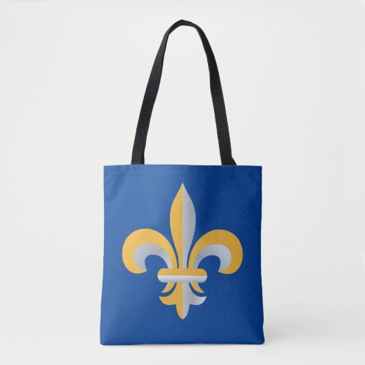 Fleur de Lis-symbool Tote Bag (Voorkant)