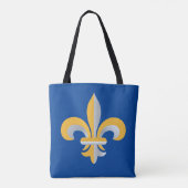 Fleur de Lis-symbool Tote Bag (Achterkant)
