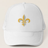 Fleur de Lis-symbool Trucker Pet (Voorkant)