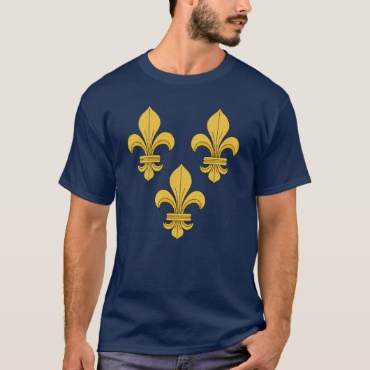 Fleur-de-lis T-shirt (Voorkant)