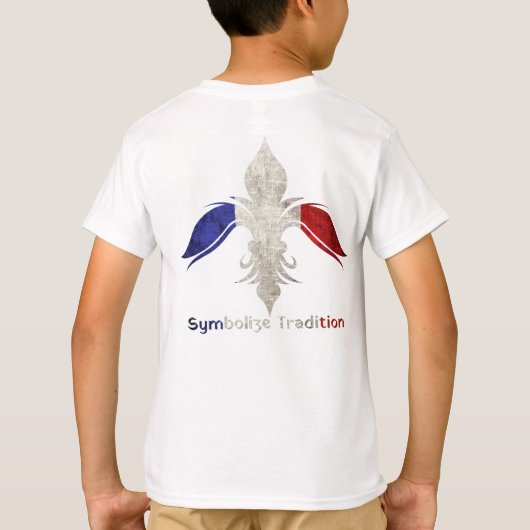 Fleur de Lis T-shirt (Achterkant)