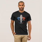 Fleur de lis t-shirt (Voorkant volledig)