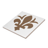 Fleur-de-Lis Tegel Design Tegeltje (Zijkant)