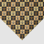 Fleur De Lis Tegels Tissuepapier (Detail)
