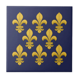 Fleur-de-lis Tegeltje