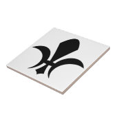 Fleur-de-Lis Tegeltje (Zijkant)