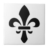 Fleur-de-Lis Tegeltje (Voorkant)