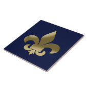 Fleur de Lis Tegeltje (Zijkant)