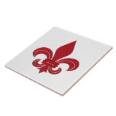 Fleur de Lis Tegeltje (Zijkant)
