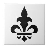 Fleur-de-Lis Tegeltje (Voorkant)