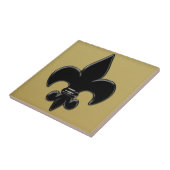 Fleur De Lis Tegeltje (Zijkant)