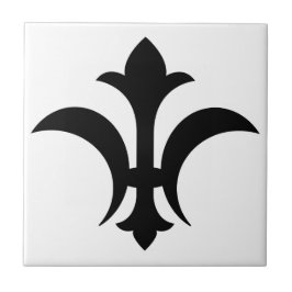 Fleur-de-Lis Tegeltje
