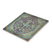 Fleur de lis tegeltje (Zijkant)