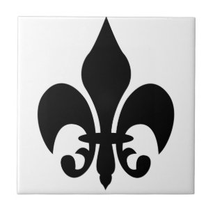 Fleur-de-Lis Tegeltje