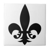 Fleur-de-Lis Tegeltje (Voorkant)
