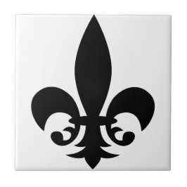 Fleur-de-Lis Tegeltje
