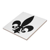 Fleur-de-Lis Tegeltje (Zijkant)
