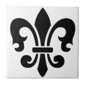 Fleur-de-Lis Tegeltje (Voorkant)