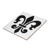 Fleur-de-Lis Tegeltje (Zijkant)