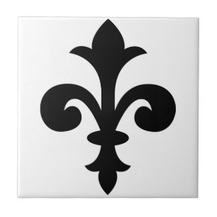 Fleur-de-Lis Tegeltje