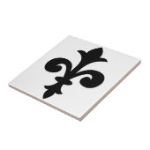 Fleur-de-Lis Tegeltje (Zijkant)