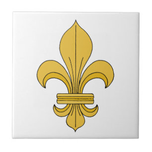 Fleur-de-lis Tegeltje