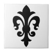 Fleur-de-Lis Tegeltje (Voorkant)