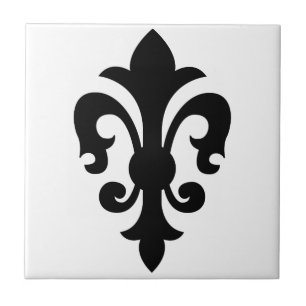Fleur-de-Lis Tegeltje