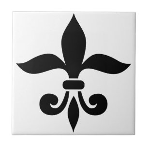 Fleur-de-Lis Tegeltje