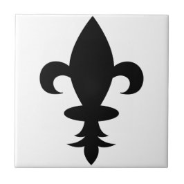 Fleur-de-Lis Tegeltje