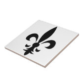 Fleur-de-Lis Tegeltje (Zijkant)