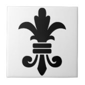 Fleur-de-Lis Tegeltje (Voorkant)