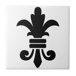 Fleur-de-Lis Tegeltje